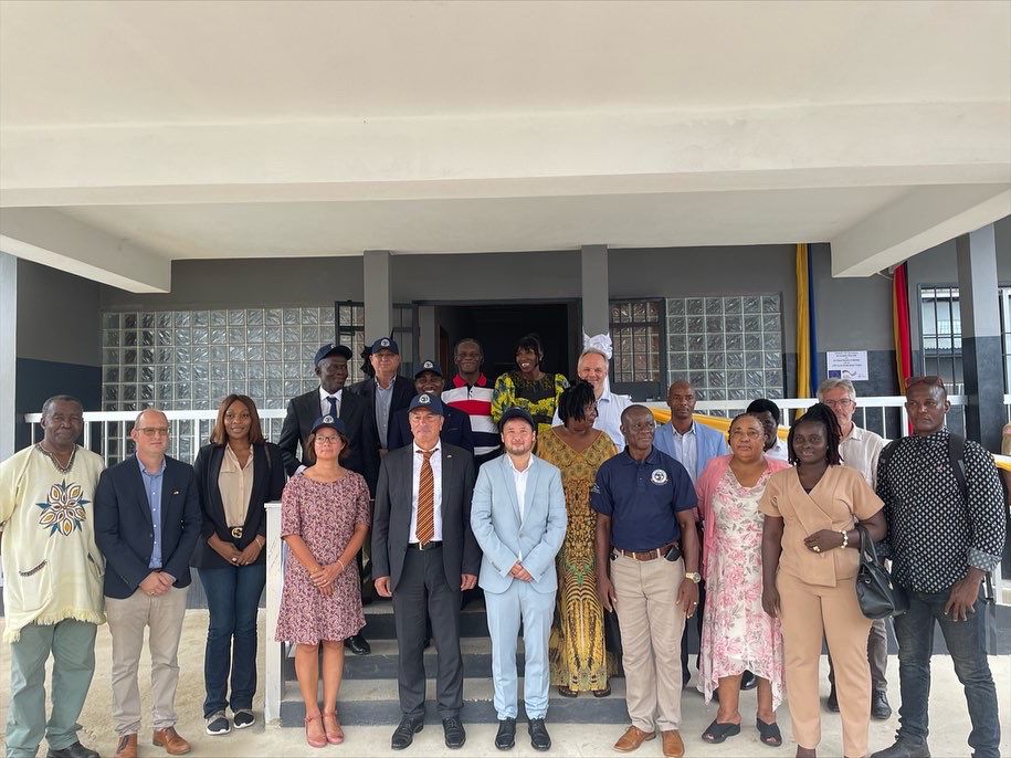 Exciting news from our work in #Liberia!
Today in Bentol City the Gateway Vocational Training Center (GVTC) was opened. The training center is led and owned by three private sector associations and provides space for 240 trainees! #vocationaltraining #sustainabledevelopment #EU