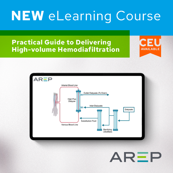 RenalProgram's tweet image. Our new #eLearning course reviews the rationale for targeting high convection volumes during #hemodiafiltration treatments (#HDF) &amp;amp; discusses the factors that influence the convection volumes achieved. Register today to get your CEU credit! bit.ly/3JUFdKs #AREP #Dialysis