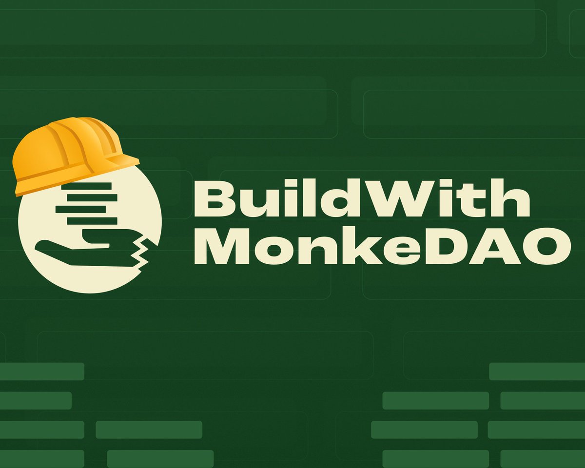 Since our most recent announcement with @SolanaFndn + @metaplex, we've seen a massive influx in applications and outreach. 🦾 Today we're going to outline exactly who should apply to @BuildWithMonkes and what benefits grantees receive through our program. Let's go bananas 🧵
