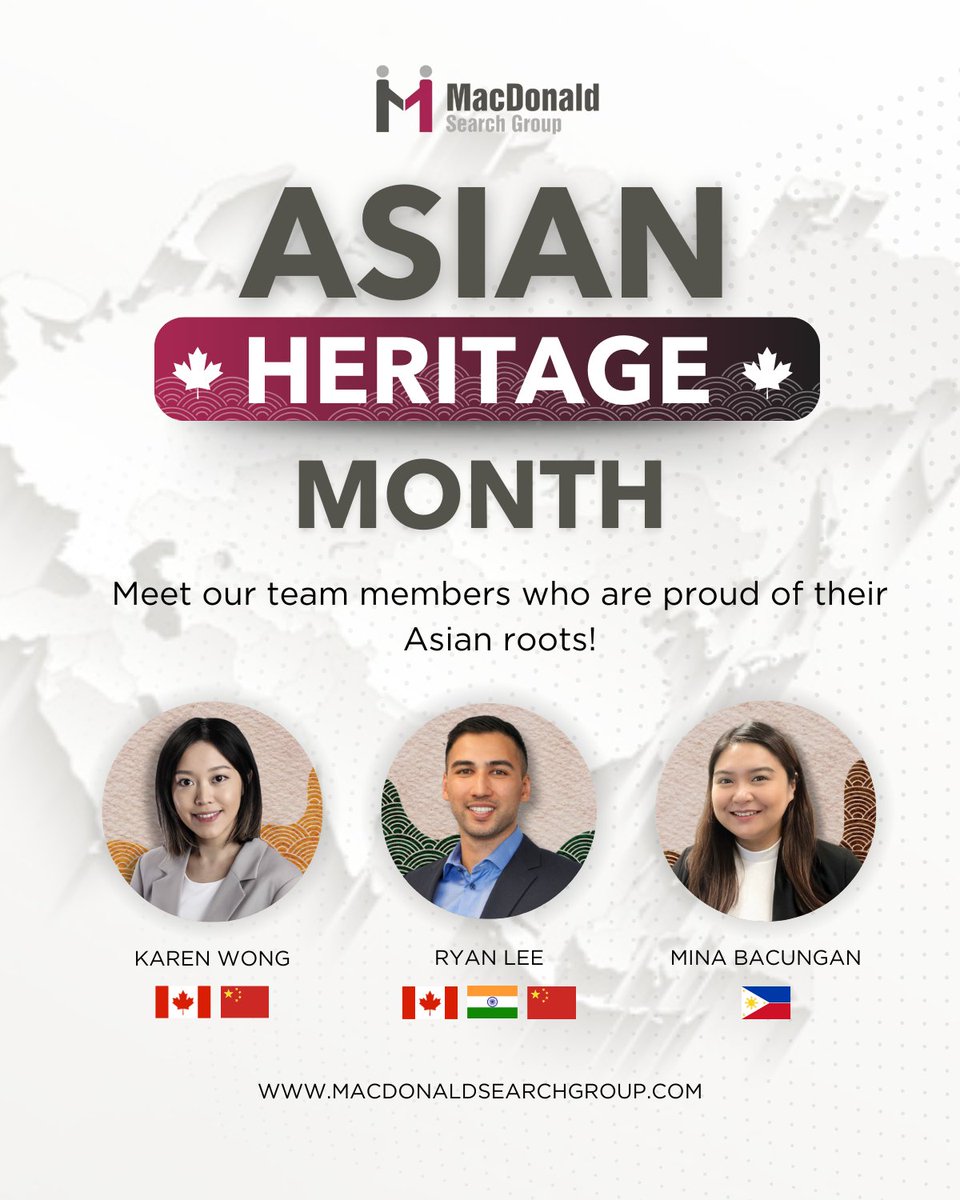 #AsianHeritageMonth 
Let us continue to celebrate the achievements and cultural richness of Asian communities, while also working together to create a society where everyone feels valued, respected, and empowered to thrive!

Asian-Canadian Facts here: ✅linkedin.com/feed/update/ur…