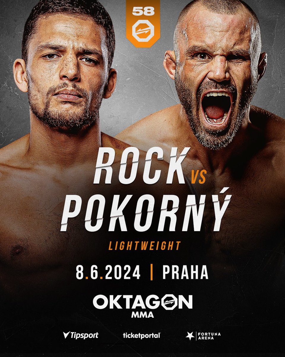 ICYMI: Shem Rock 🇮🇪 is flying out to Eden Stadium in Prague to finally face his bitter rival, Jaroslav Pokorný 🇨🇿 at OKTAGON 58 - the biggest event in promotional history. 28,000 fans will pack the stadium on June 8 for a monumental night with a loaded lineup! @OktagonOfficial