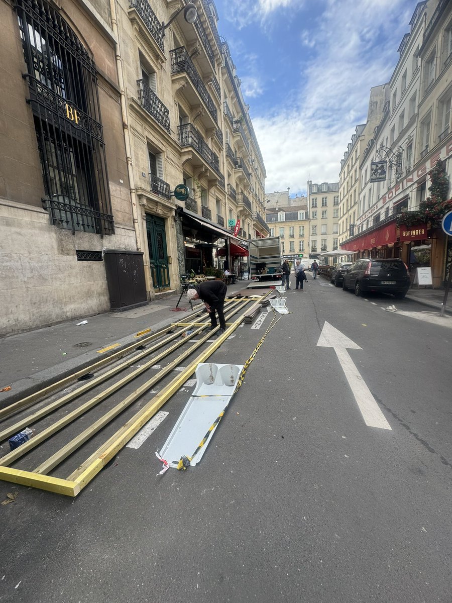 👀tu la vois venir la terrasse XXL 🥃🍷
Une vie apaisée à  #saccageparis