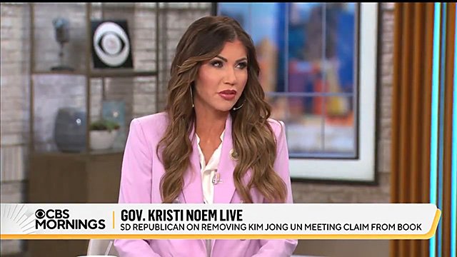 Kristi Noem Dodges Questions On Kim Jong Un Meeting dlvr.it/T6Vr30 #News #KristiNoem