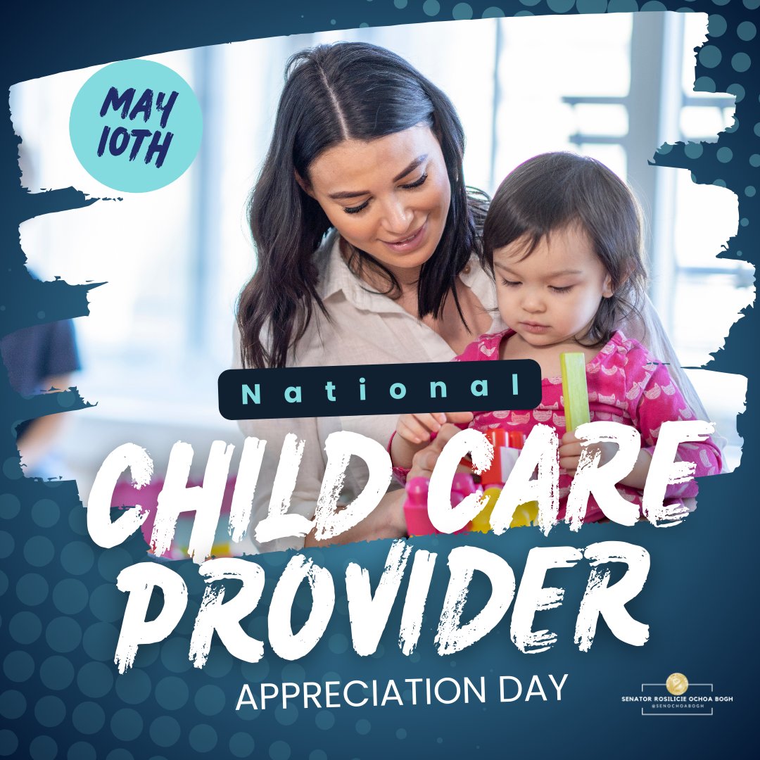 Thank you to all childcare providers for your dedication to nurturing and educating our little ones. Your work creates a strong foundation for their futures. #ChildCareProviderAppreciationDay