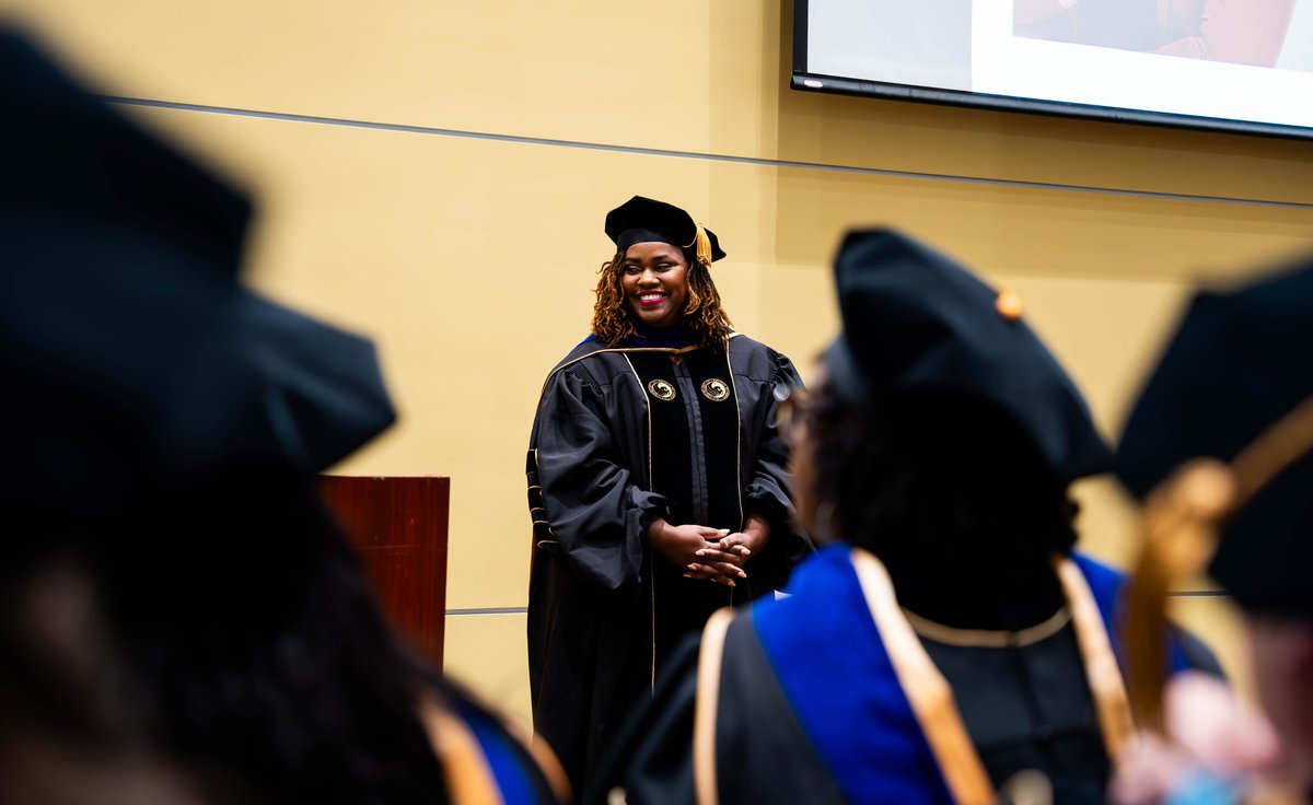 Last Friday, we celebrated our Spring 2024 #UCFCCIEKnights doctoral graduates! Friends and family joined us for a special pre-commencement ceremony honoring their favorite graduates. Congratulations to our newest alumni! 🎓