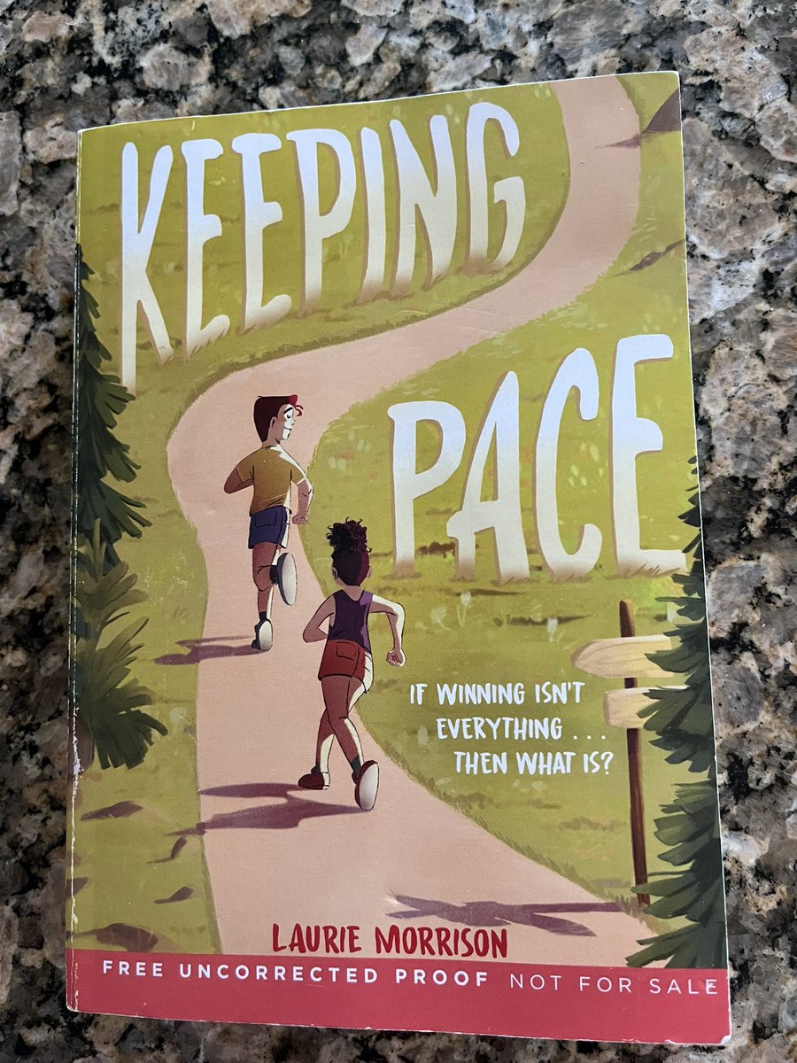 Another excellent upper MG from @LaurieLMorrison It has grief, it has competition, it has friend drama, AND it has kissing 😚 I think this might be her best yet, and it’s headed to your 📬 @SC_wife_n_mommy Your students will love it 😍 @abramskids #BookPosse