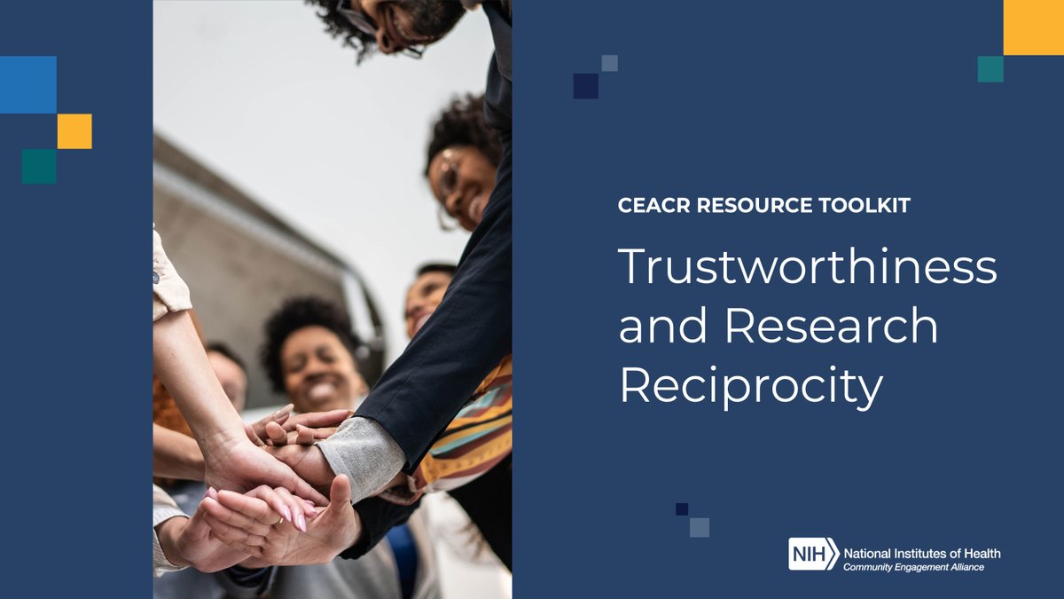 Researchers: You can begin building trust by informing, consulting, and including community members throughout the research process. Find out how to build trustworthiness and reciprocity to strengthen your research: bit.ly/470lZfA