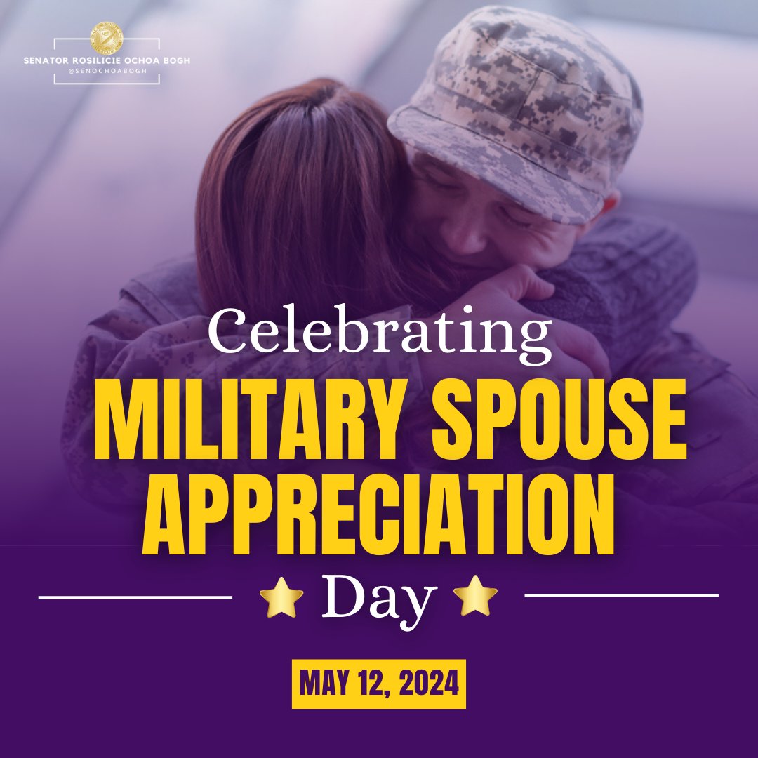 To the unsung heroes behind our service members, thank you for your sacrifice and strength. Your support makes all the difference. #MilitarySpouseAppreciationDay