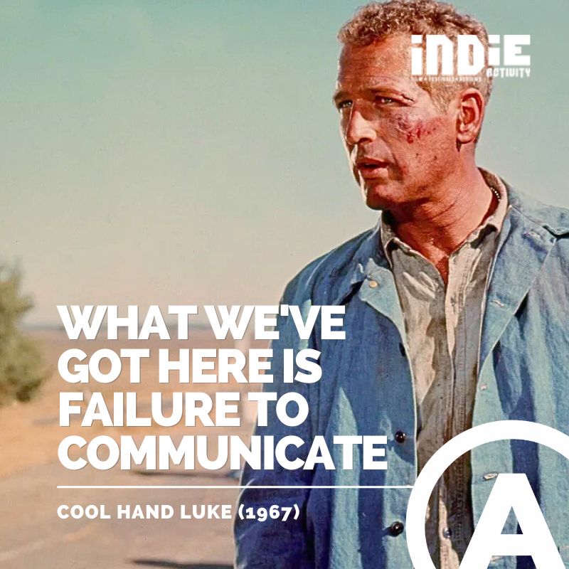 .@oladapobamidele What we've got here is failure to communicate-Cool Hand Luke (1967) #film #quote #quotes #quotestoliveby #indiefilm #indieactivity #quote #quotestoremember #indiefilmmaker #indiefilmmaking #moviescenes #filmmakingchallenge #FilmmakingJourney #filmmakinglifestyle