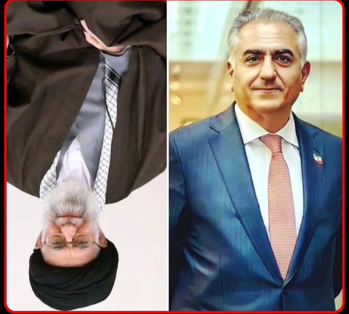 My dear friends,

Let's make this a global trend:

@khamenei_ir your Islamic regime is collapsing. @PahlaviReza is coming to remove you from power in Iran 👑🦁🌞
#Light4Iran 
#KingRezaPahlavi 
#MEPeaceWithPahlavi