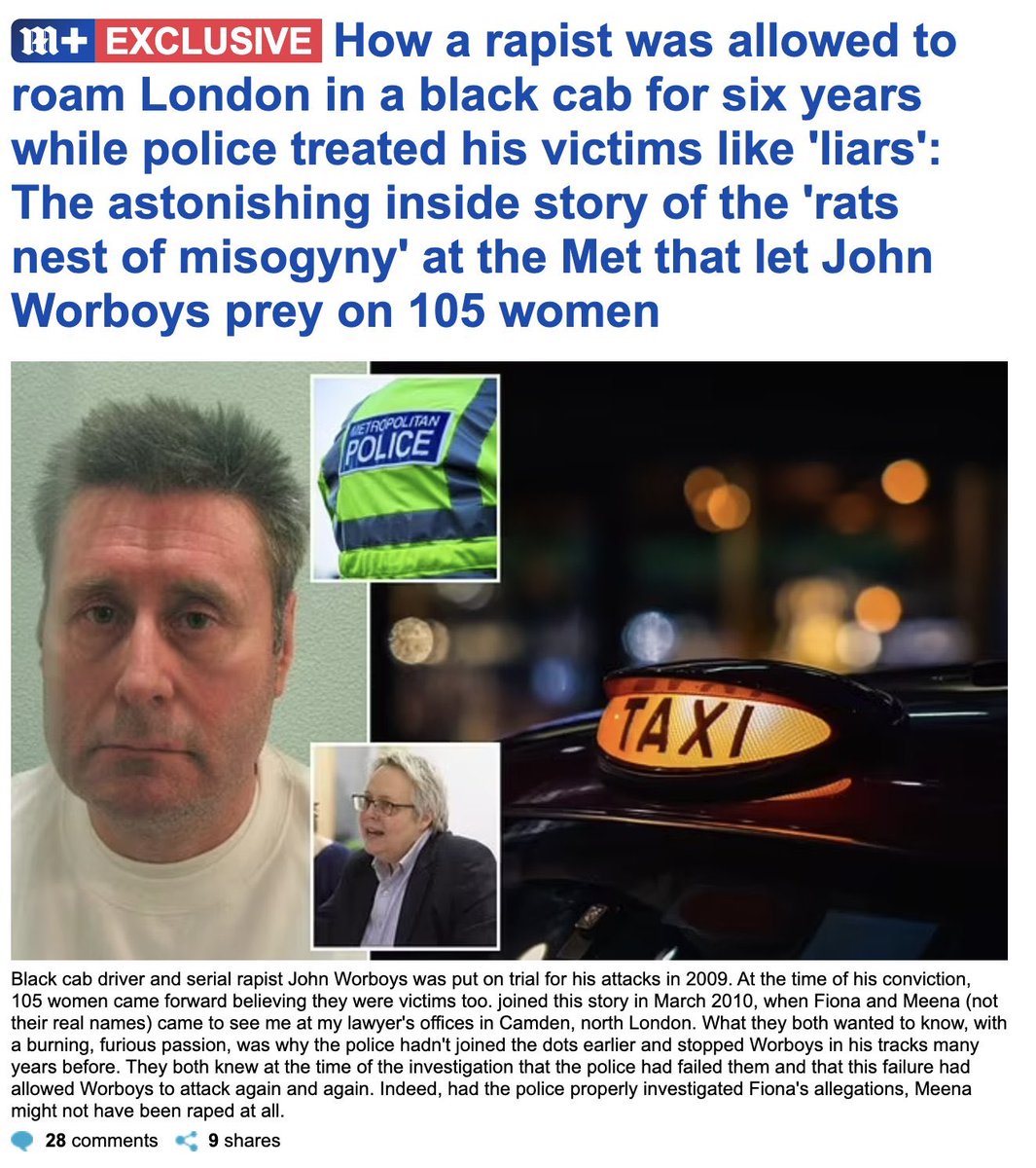Given the propensity of cabbies to lump all cyclists into one homogenous group (all break red lights, ride on pavements, grasses etc) do we think all cabbies are complicit in the behaviour of Warboys?