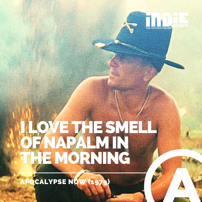 .@oladapobamidele 'I love the smell of napalm in the morning' - Apocalypse Now (1979) #film #indiefilm #indieactivity #quote #quotes #quotestoliveby #quotestoremember #indiefilmmaker #indiefilmmaking #moviescenes #filmmakingchallenge #FilmmakingJourney #filmmakinglifestyle