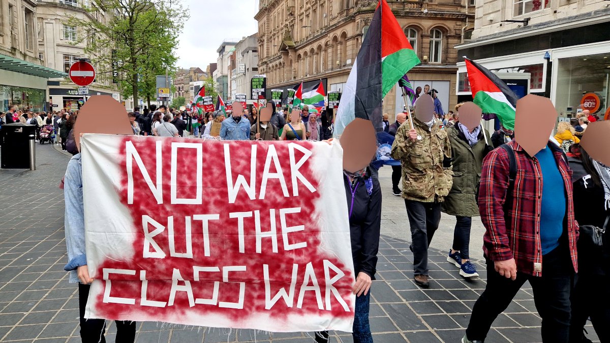 From today's May Day march.