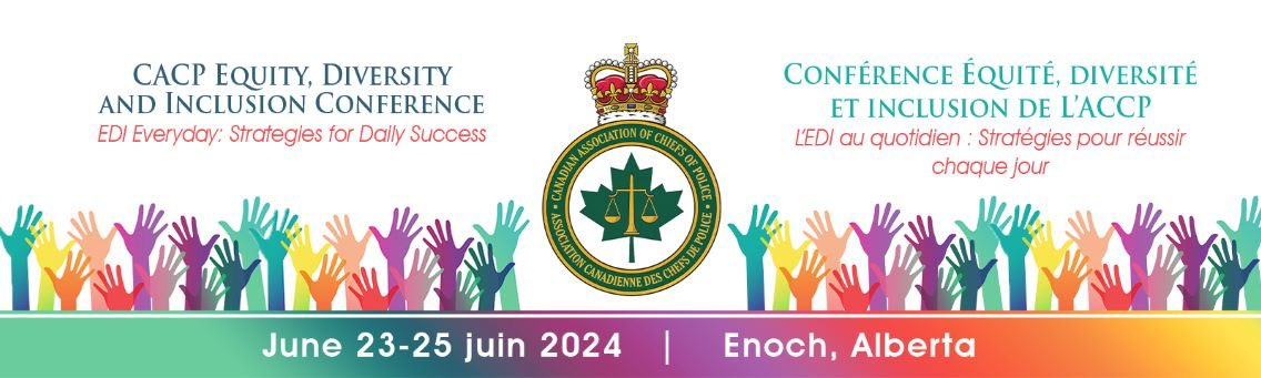 Looking for a way to invest in your police organization’s culture and health? Consider sending some of your leadership to the @CACP_ACCP EDI conference in June. Details and registration here: cacp.ca/cgi/page.cgi/C…