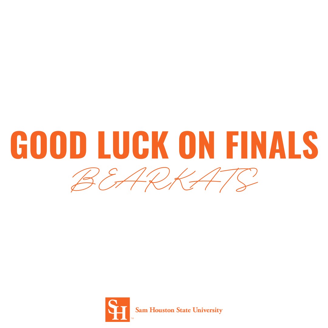 Almost there... 🙀

#FinalsWeek | #SamHoustonState