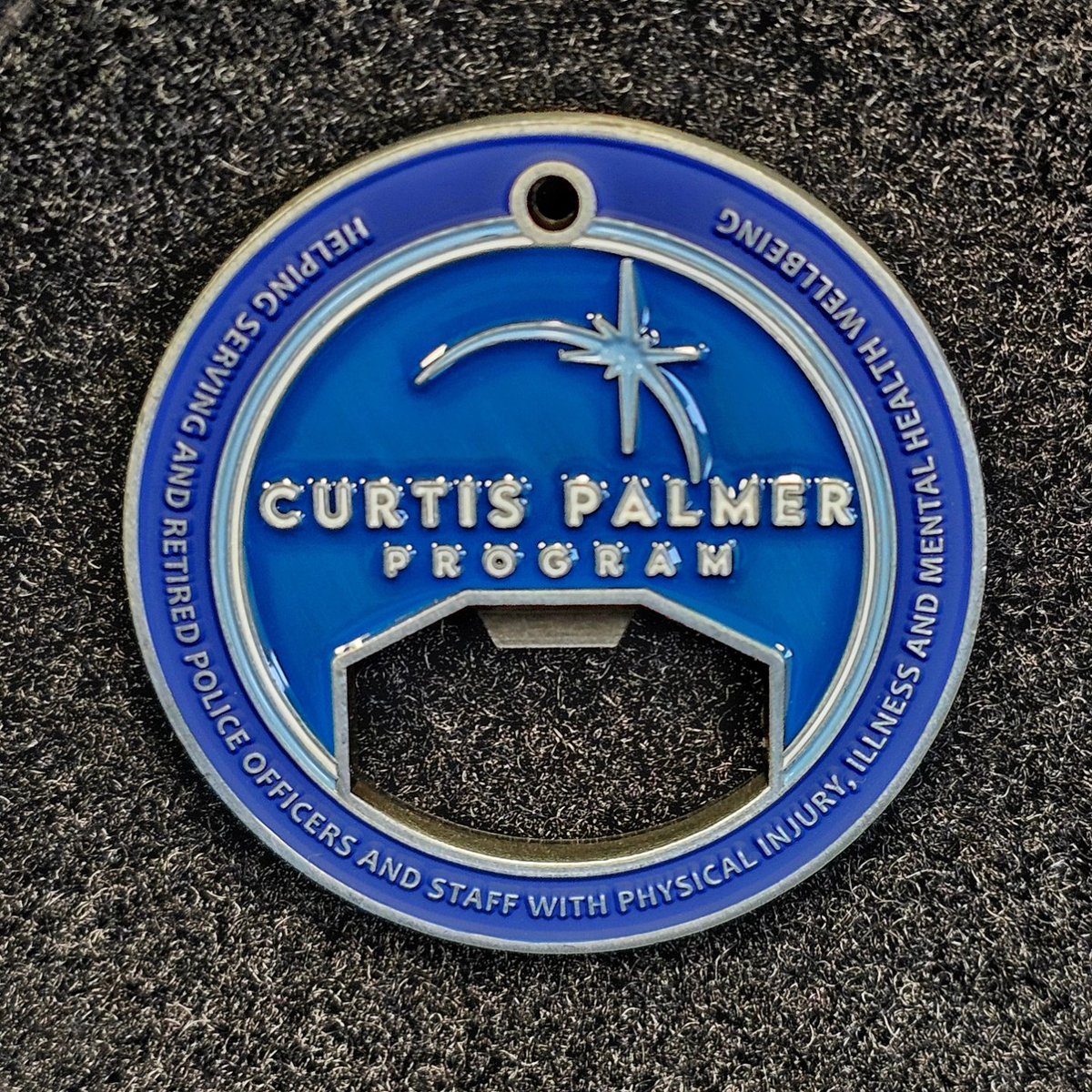 InfoCoinsClub's tweet photo. First of three @PFOATraining coins 🪙 #challengecoins 
These triple hat!! Coin, bottle opener &amp; event medal 🏅 #supportourpolice #charityfundraising https://t.co/L7KNoZhGt5