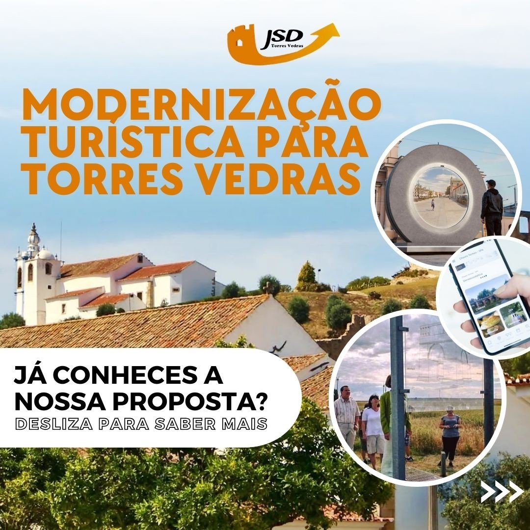 jsdtorresvedras's tweet photo. 𝗣𝗿𝗼𝗽𝗼𝘀𝘁𝗮 𝗽𝗮𝗿𝗮 𝗼 𝗧𝘂𝗿𝗶𝘀𝗺𝗼 𝗱𝗲 𝗧𝗼𝗿𝗿𝗲𝘀 𝗩𝗲𝗱𝗿𝗮𝘀!
A JSD apresenta-te mais uma proposta para o desenvolvimento de Torres Vedras, desta vez para a modernização turística do nosso concelho. https://t.co/Y9jzRukGpv