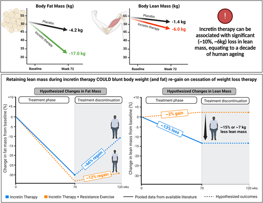 Incretin therapies induce significant loss of lean mass. Resistance exercise alongside incretin therapy may optimize body composition. @ADA_Pubs Read Here➡️doi.org/10.2337/dci23-…