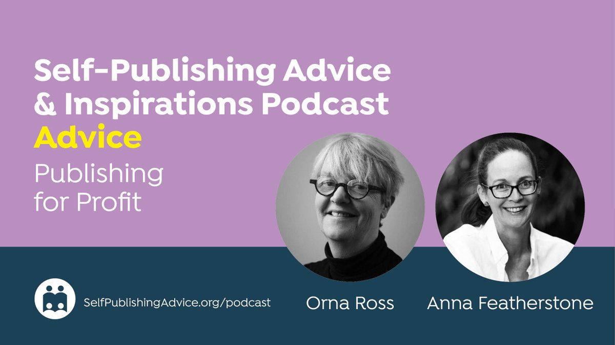 On the Publishing for Profit #podcast tomorrow, Anna Featherstone, and Orna Ross focus on value-based marketing for your book without adding to costs. Subscribe here to never miss an episode: selfpublishingadvice.org/podcast/