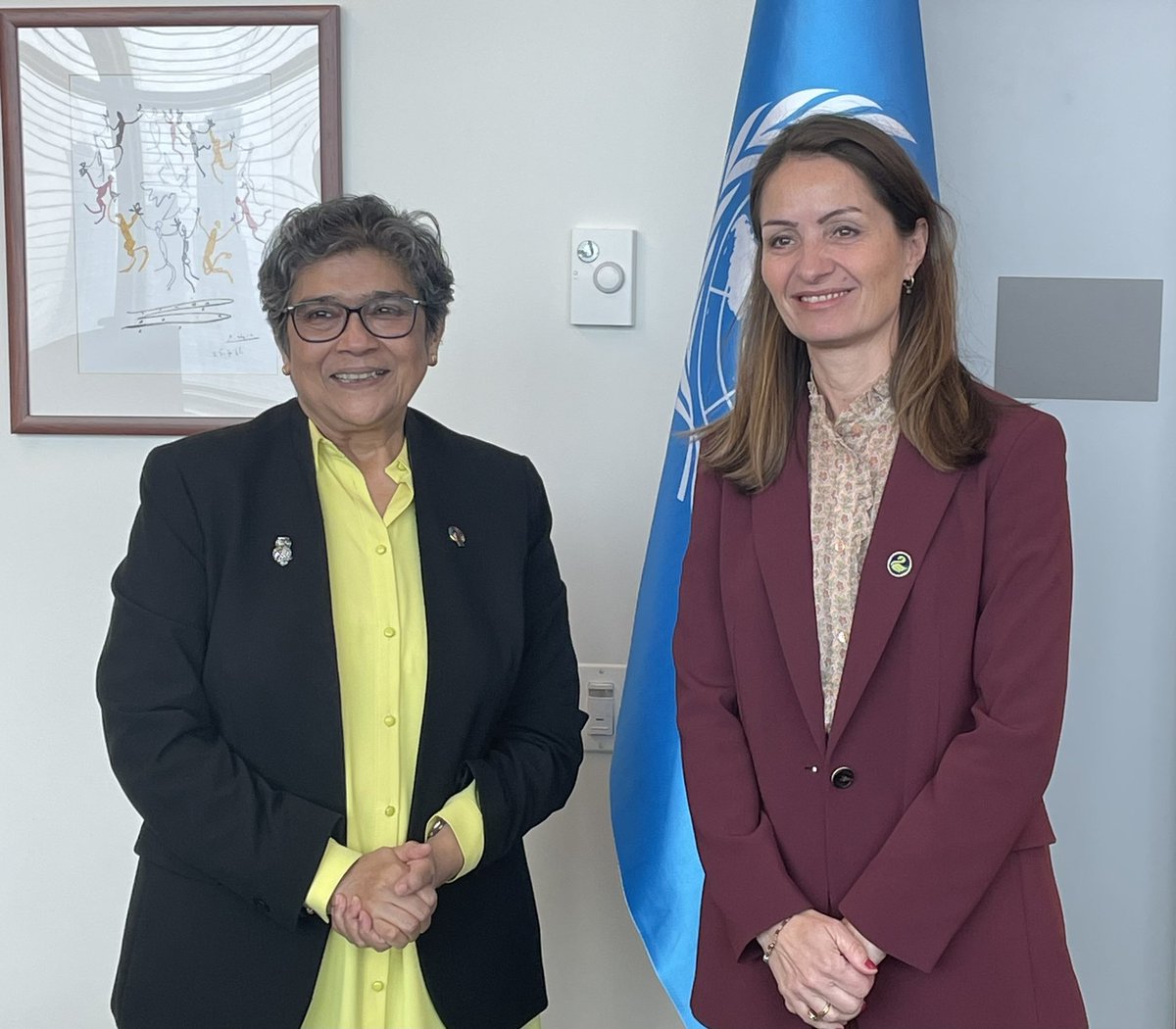 Thank you @USGRabab_UN for the important work in your capacity as @UNHighRep for LDCs, LLDCs & SIDS. 🇩🇰 strongly supports the adoption of the Antigua & Barbuda Agenda for SIDS at #SIDS4 and ways to bring strong climate perspective to the implementation. @UNOHRLLS