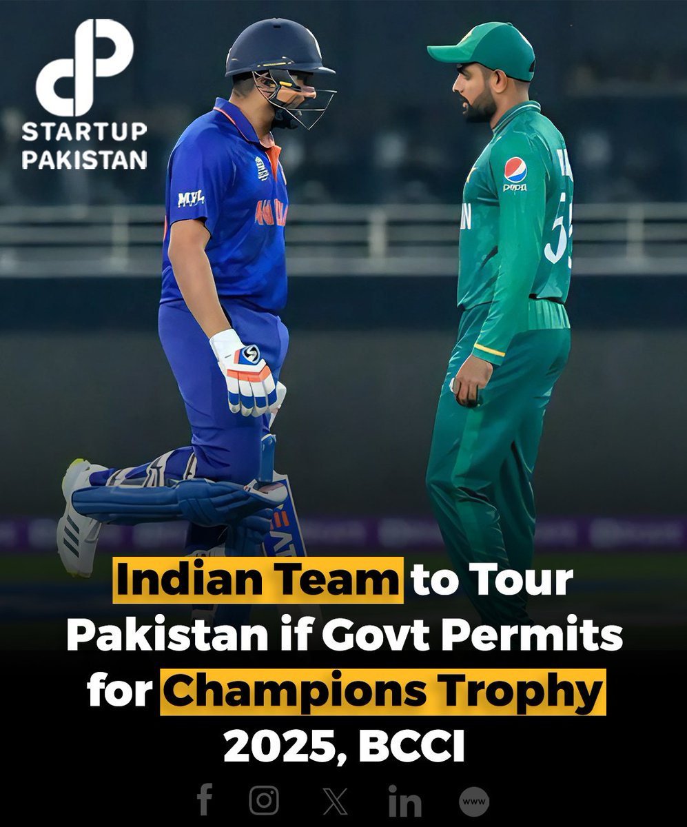 The Board of Control for Cricket in India (BCCI) has stated that the Indian cricket team's potential visit to Pakistan for the ICC Champion's Trophy in upcoming year hinges on approval from the Modi government. 

#PCB #Pakistan #Pakistancricketteam #BCCI #India #Championstrophy