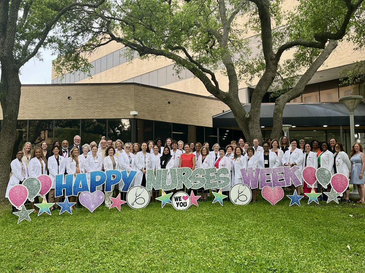 During National Nurses Week, we honor the immense talent, commitment, and compassion of those who pursue the nursing profession. We are extremely grateful for all our UTMB nurses, including all of our amazing @utmbson personnel seen here. Happy Nurses Week!