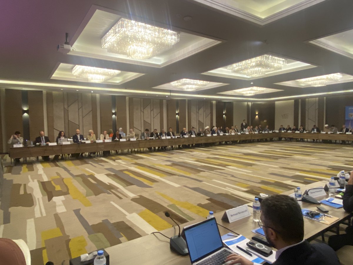 KRG_Coordinator's tweet image. Pleased to commence the #UNITAD workshop today, emphasizing justice and accountability for ISIL&apos;s cultural heritage crimes in Iraq. Recognized #KRG&apos;s advancements in reconstructing ISIL-affected regions. Our dedication to preserving Iraq&apos;s cultural heritage remains steadfast.