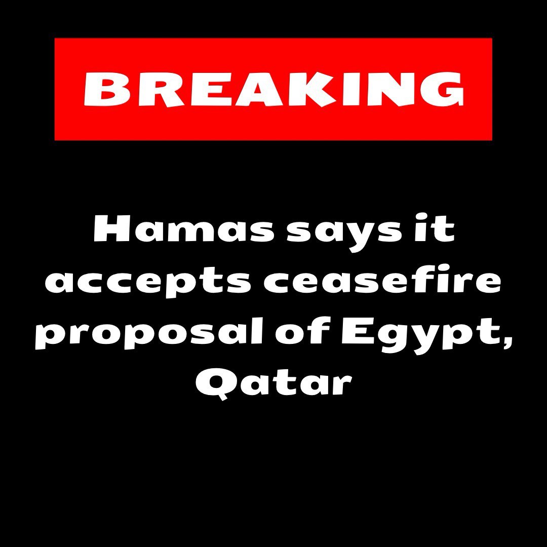 🚨BREAKING🚨

@aljazeera

The announcement comes after people started to flee eastern Rafah after Israel ordered tens of thousands to evacuate.

Hamas has approved a proposal for a ceasefire in the Gaza war put forward by mediators Qatar and Egypt, the Palestinian group says,…