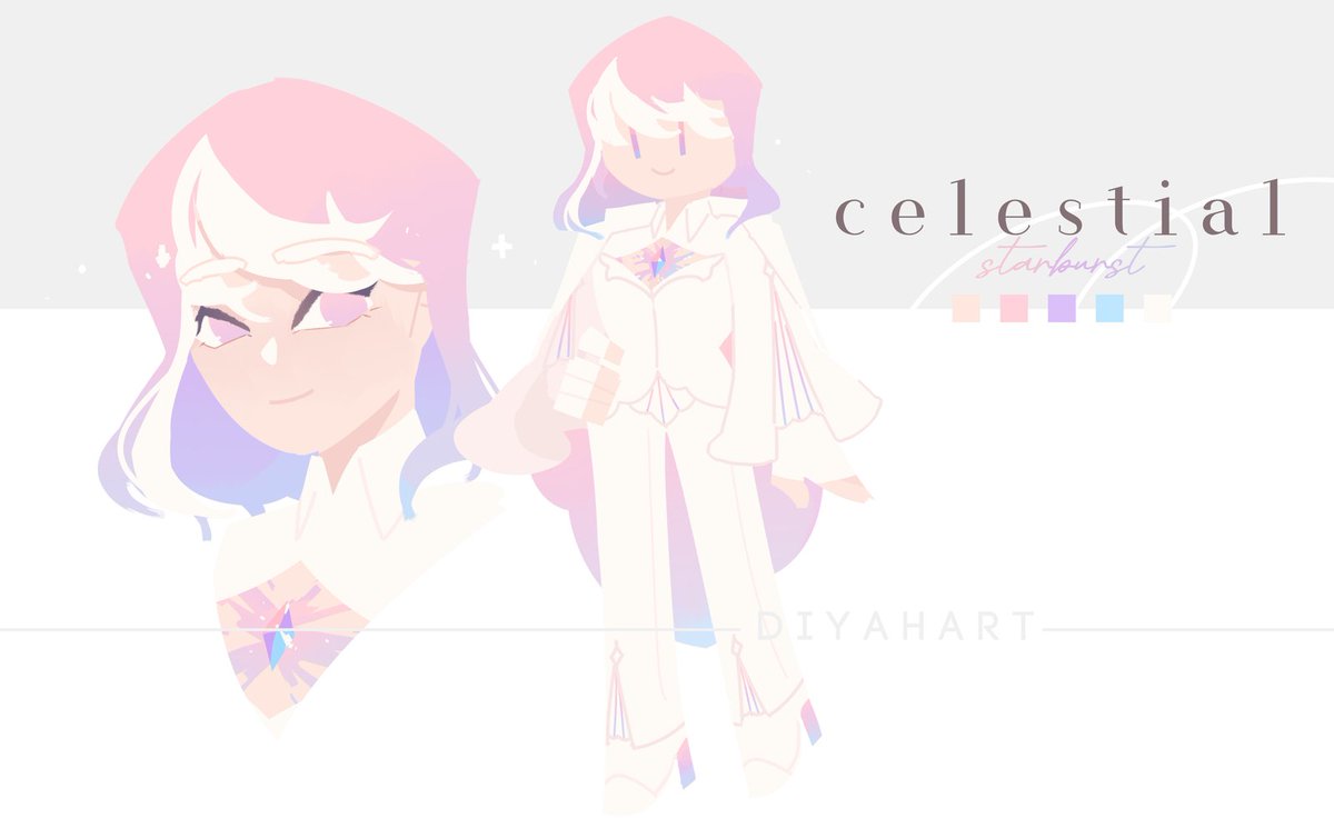 ✨🩷 CELESTIAL STARBURST 🩵✨
- 40$ personal, 90$ commercial!
- comment or dm to claim~
- rts appreciated 💜