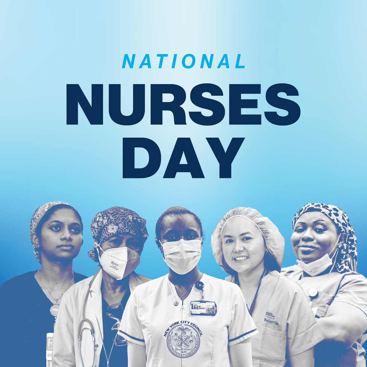 It's National Nurses Day! 🩺 Thank you to all the nurses and essential healthcare workers who keep New Yorkers healthy and safe.