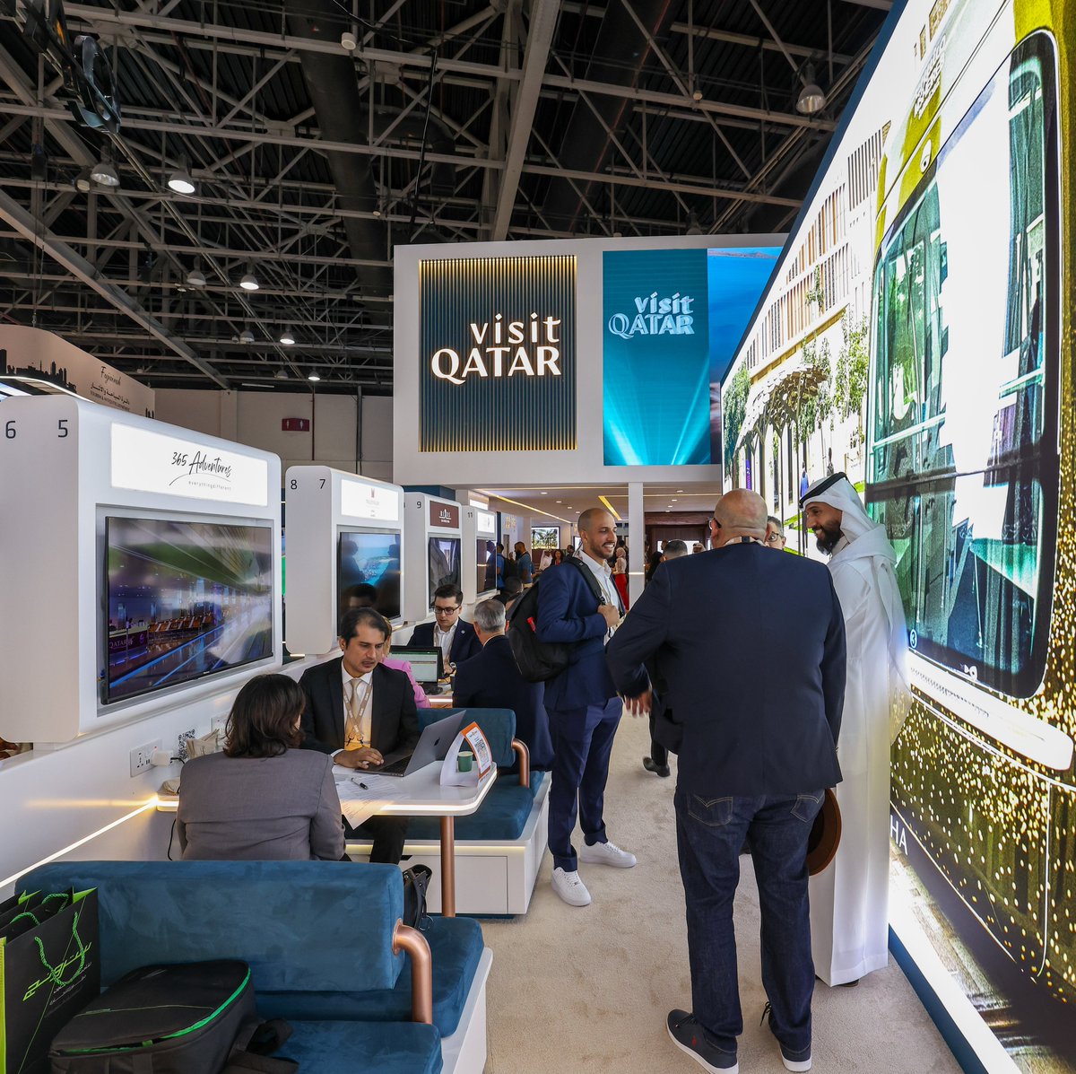 Katars Pavillon auf Arabian Travel Market 2024 in Dubai eröffnet
#Katar #Dubai  #ATM2024
#Visit_Qatar   #Qatar_Tourism
#QNA
bit.ly/3QAD0rD