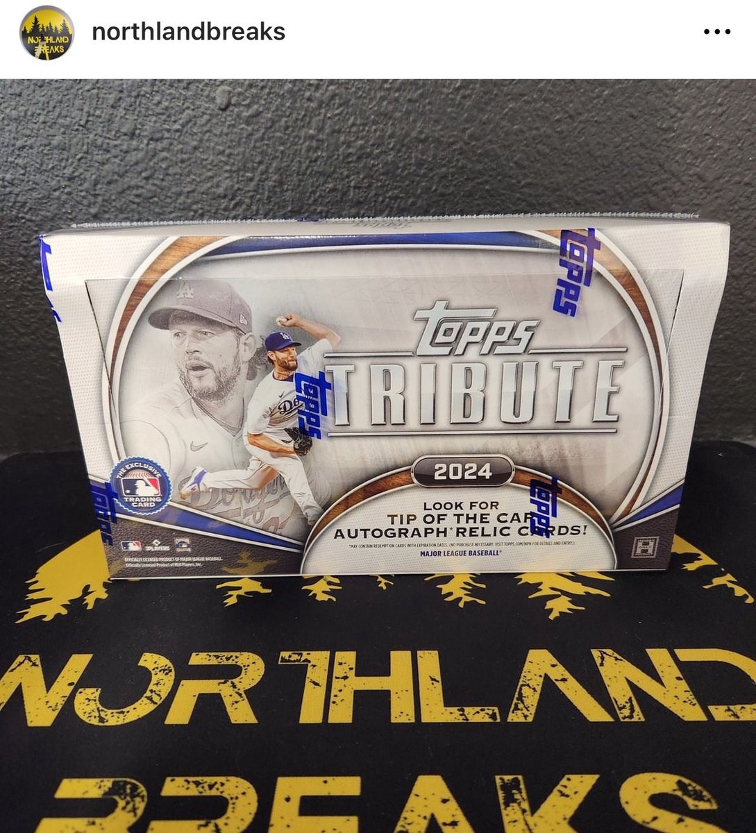 More @Topps Tribute is coming to @NorthlandBreaks on Wednesday! Get in on a hobby box at @LoupeTheApp