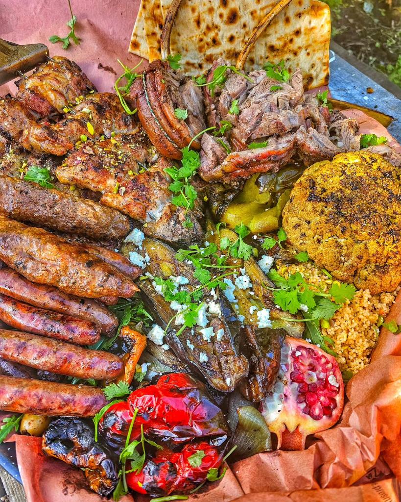 First of my series of platters, the Middle Eastern adventure... Where would you like me to go on my bbq platter journey this summer?