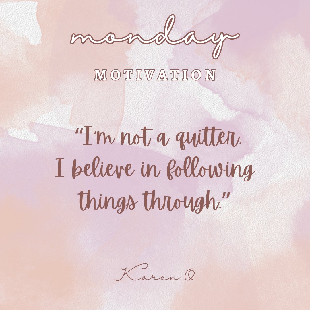 Happy Monday, New Jersey! This quote from Englewood native, Karen O, is helping me get through today. I hope you all can work past your challenges and push through the week. Your #MentalHealthMatters.