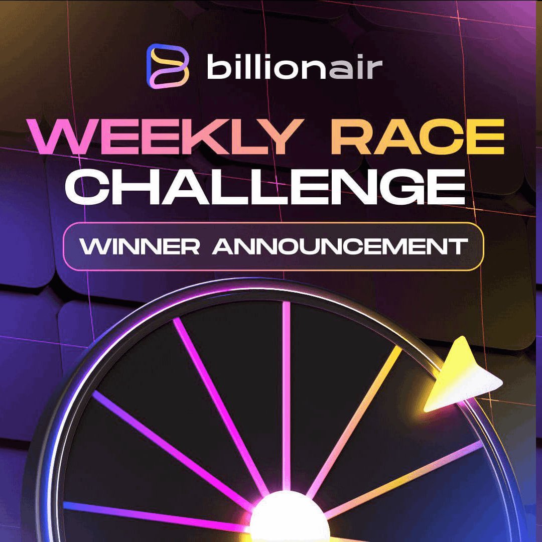 🏆 The weekly race winner is: 'MarcoPol' Congratulations! You have won $1,000 USDT! 💰 $20 USDT prize is won by @pelmazochristo See you in the next contest very soon!