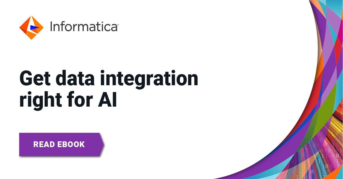 Are you hitting roadblocks to AI success? Fast-track your AI journey by delivering clean, trusted data for AI models and redefining your data integration strategy. infa.media/4dqXGfo #DataIntegration #AI