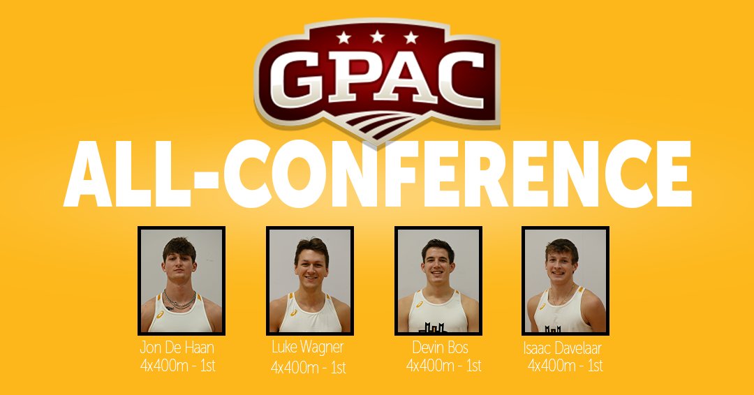 Your Men's All-GPAC finishers!