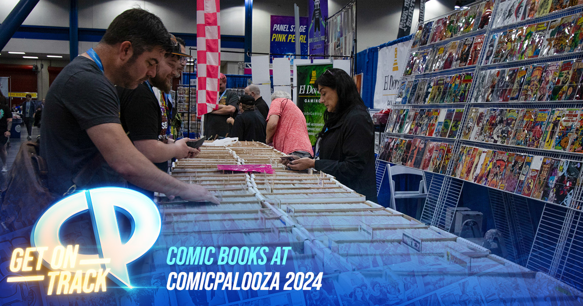 Get on track and enhance your Comicpalooza 2024 experience by delving into boxes to unearth those elusive comics missing from your collection. You might stumble upon treasures to be signed by one of our book guests! Info: bit.ly/4b1n2Pb Passes: bit.ly/49SmA5P