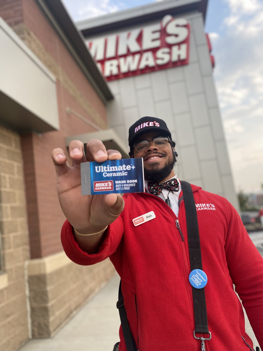 🎉It's our Biggest Sale of the Year! Give your car the love it deserves with a Wash Book from Mike's. Right now, till July 7th, Buy 4 Washes, Get 2 FREE on all Wash Books. ✨ Buy online or at any Mike's location.