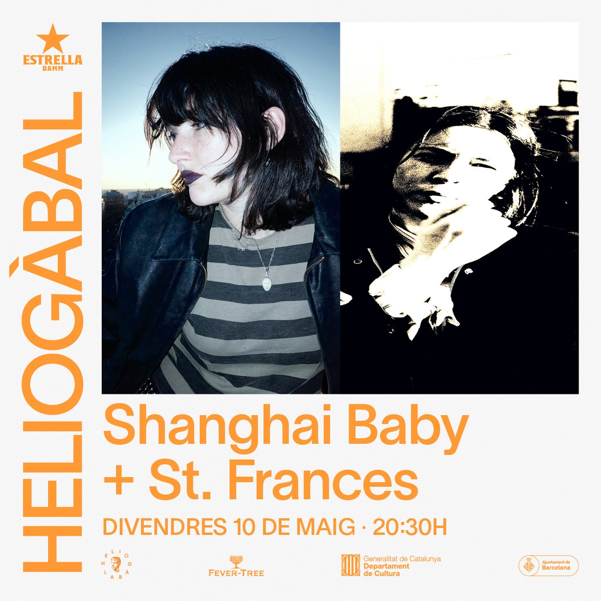 Gràcia i rodalies: Aquest divendres 10 de maig @Shanghaibaby0_0 presenta nou EP a @HeliogabalBcn acompañada de St. Frances com a telonera. 🎟️ link.dice.fm/E77e8eb01c64