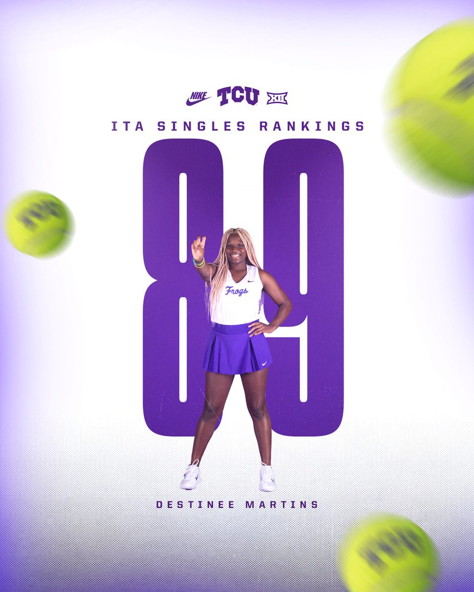 🖐️ Frogs in the end of season ITA rankings 📈 #GoFrogs x #BuildBelief