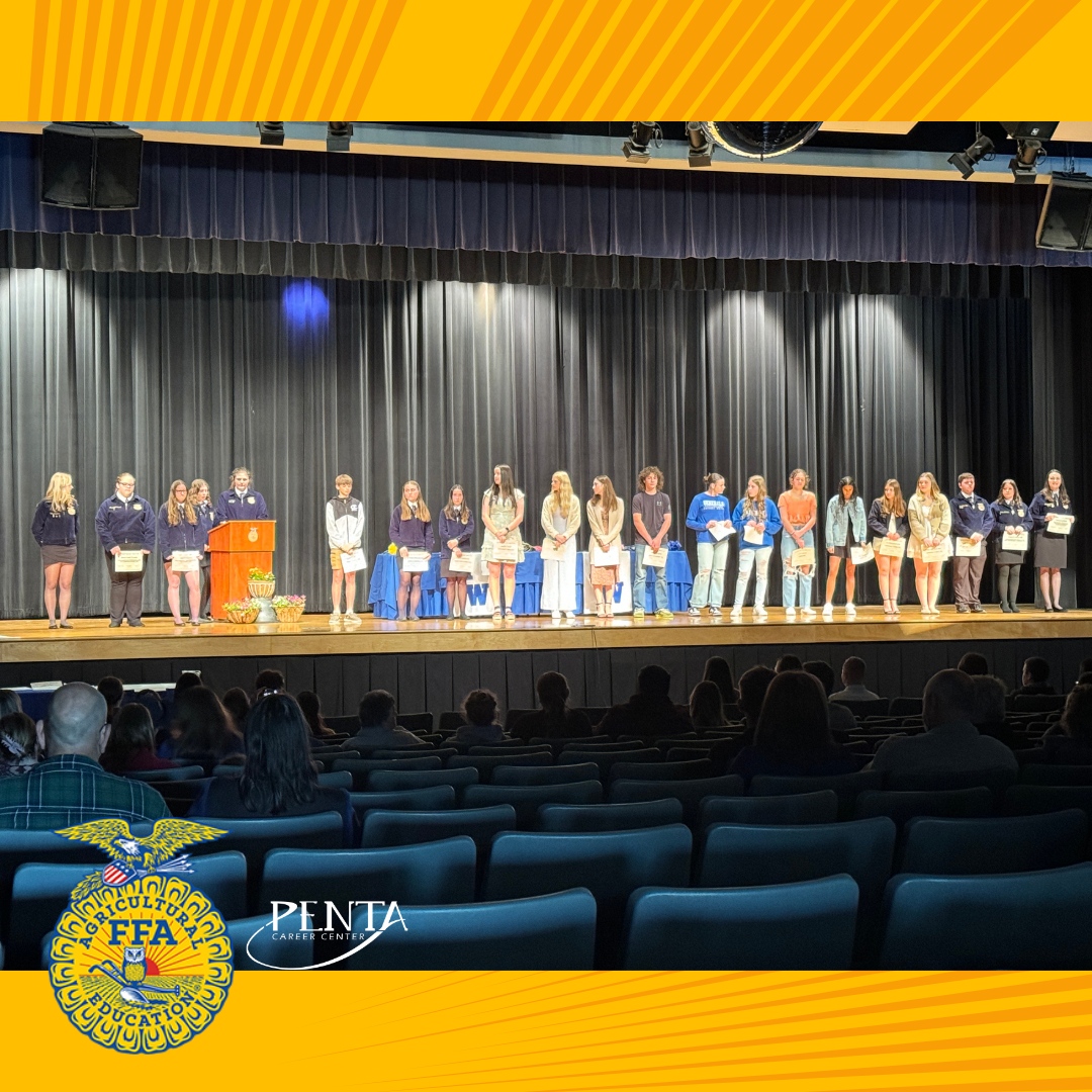 On April 25th, the Penta-Anthony Wayne FFA Chapter hosted the 'FFA Helps You Grow' Award Ceremony at Anthony Wayne HS. From honoring achievements to installing the new Executive Team, it was a night filled with recognition and pride! 👏 #SuccessReady #PentaPride