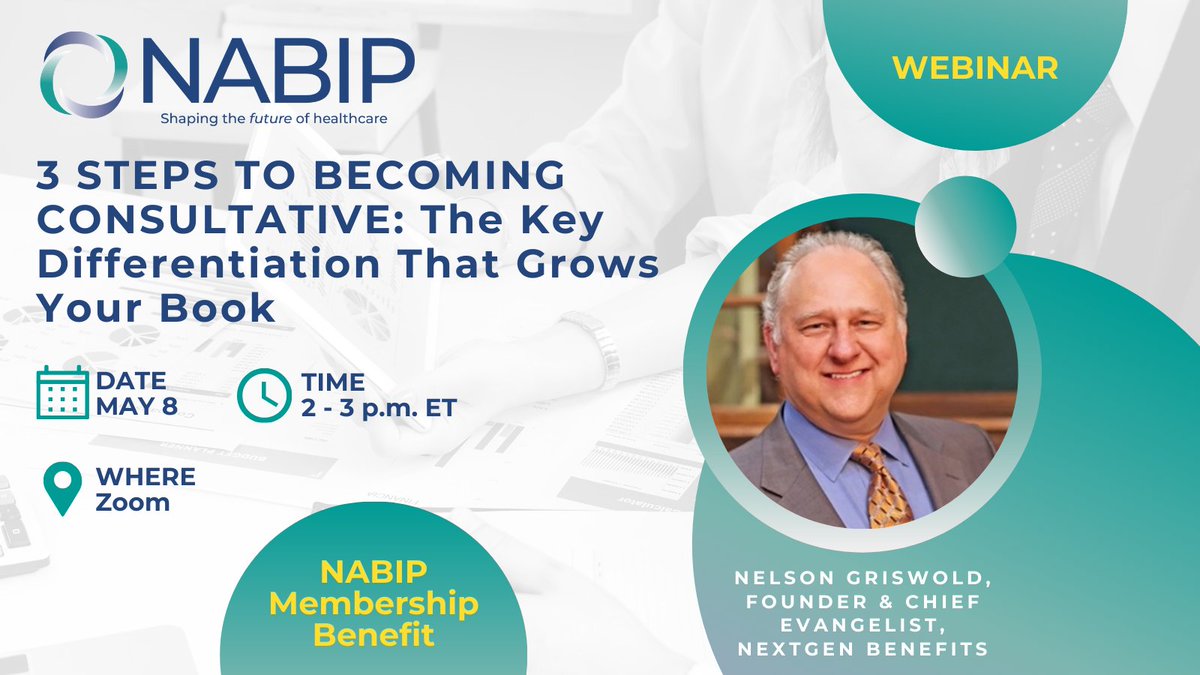 By embracing a consultative approach, you'll stand out from the crowd, snagging bigger accounts and leaving competitors in the dust. 💨 To level up your game, register now for this member-exclusive webinar presented by Nelson Griswold. Register here: ow.ly/CCME50Rv1cg