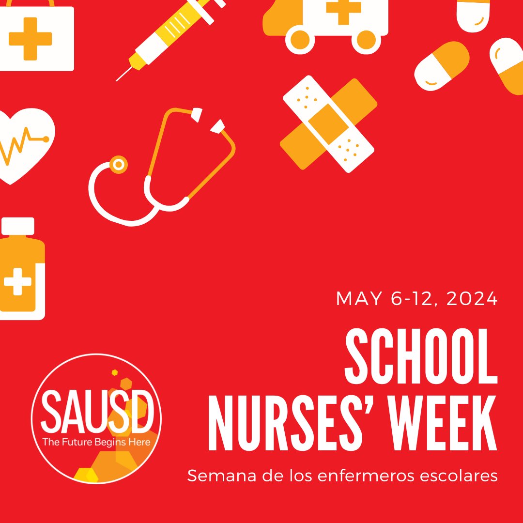 Let's show our appreciation for our school nurses w/ a round of applause!👏❤️ In celebration of #SchoolNursesWeek, our Board has passed a resolution recognizing the crucial role school nurses play in promoting the health & well-being of our Ss: bit.ly/3wheepw #WeAreSAUSD