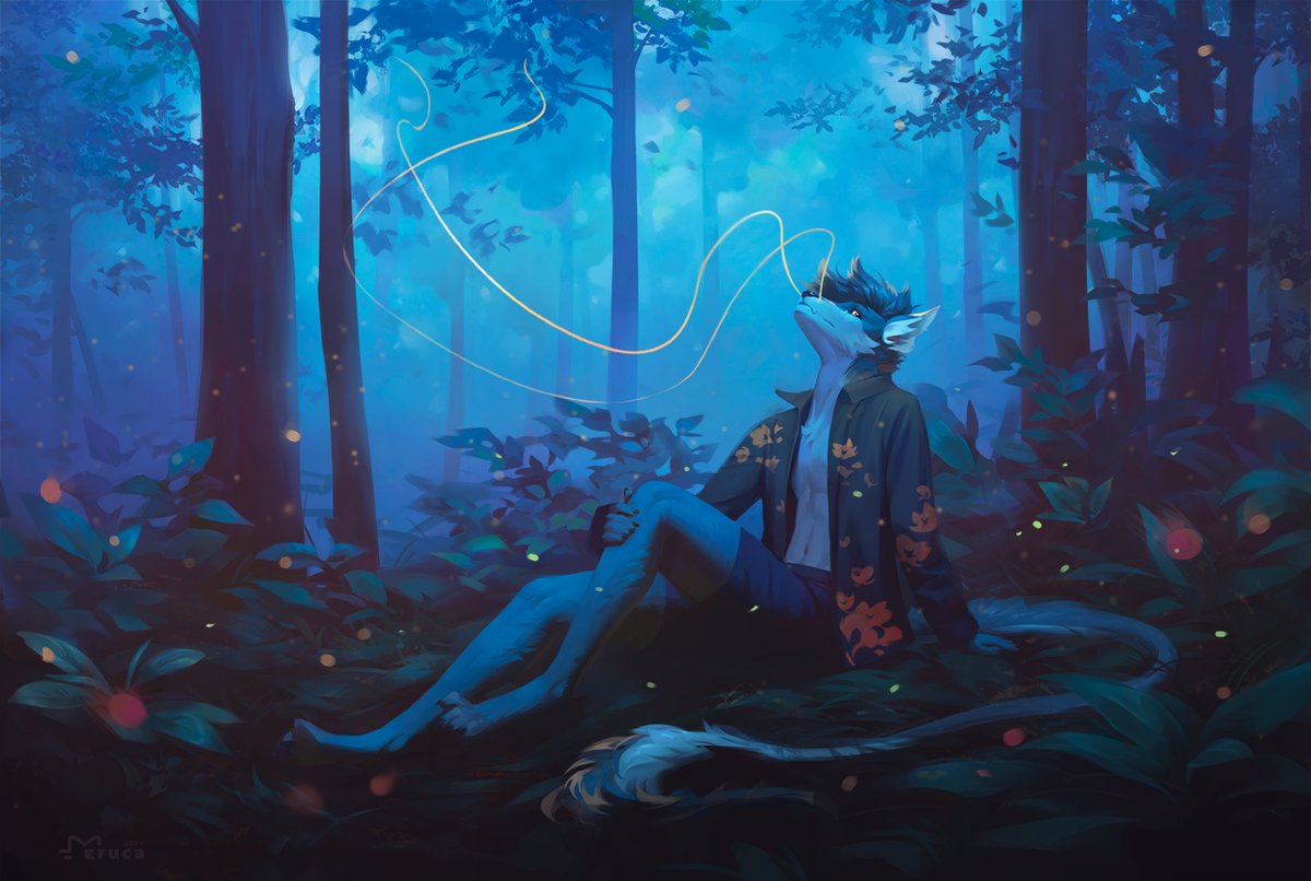 Night glow
Commission work