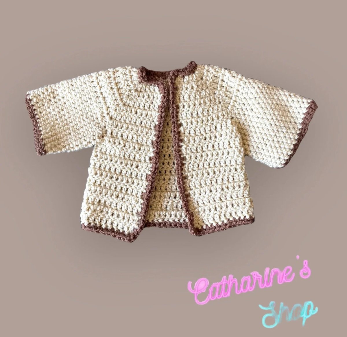 Baby Cardigan 0-3 Months

This classic, crocheted baby cardigan is the perfect addition to any infant wardrobe. With its timeless design, this baby cardigan is the perfect way to dress your little one in style.

Available in my #Etsy Shop
#CatharinesShop #SmallBusiness