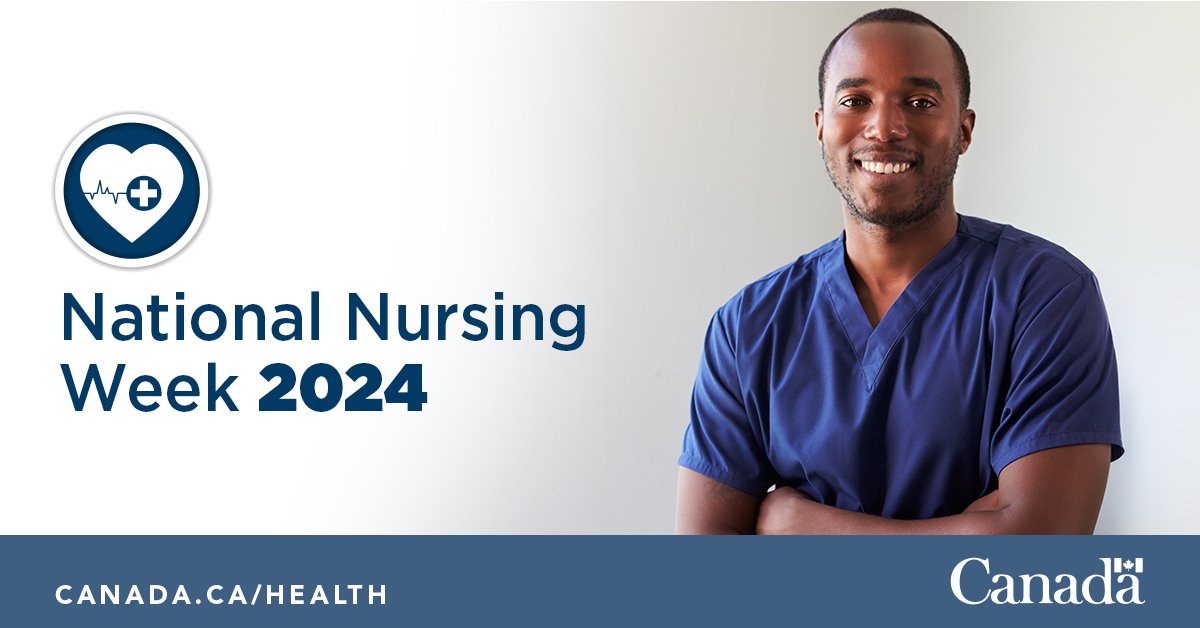 #NationalNursingWeek starts today! This week, we celebrate nurses for the work they do to help keep us healthy. The #GoC remains committed to supporting the health workforce so that nurses can continue to provide care to our communities. ow.ly/iglT50RxsMk #ThankyouNurses