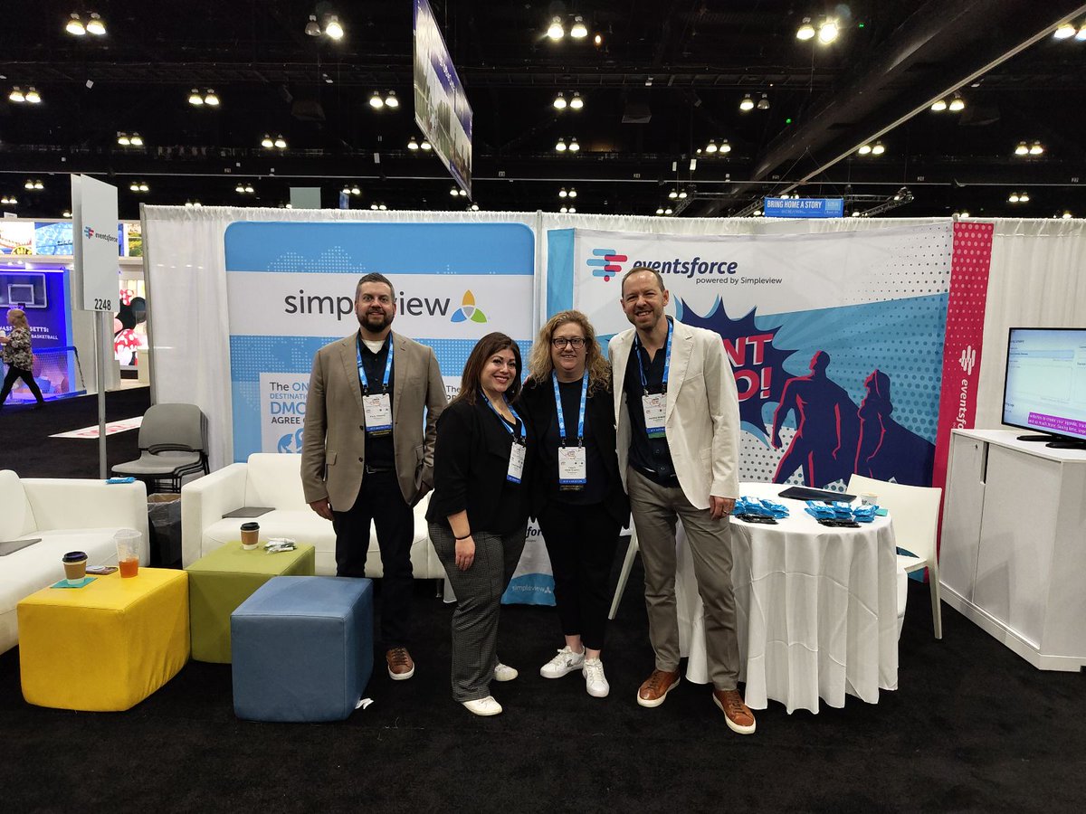 Are you at IPW? Connect with us + @eventsforce at booths 2246 & 2248 📍🤝 #travel #meetingsandevents #eventpros