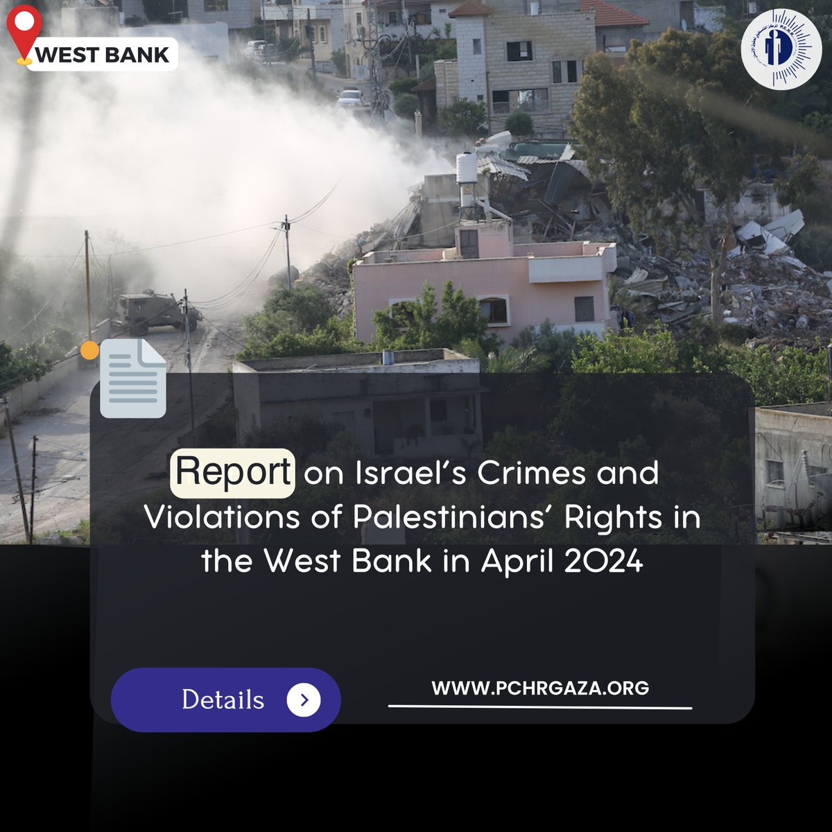 📃During the reporting period, the Israeli Occupying Forces (IOF) and Israeli settlers continue their violence against Palestinians and their properties in the West Bank, including occupied #Jerusalem, amounting to crimes and other violations of international law. These crimes…