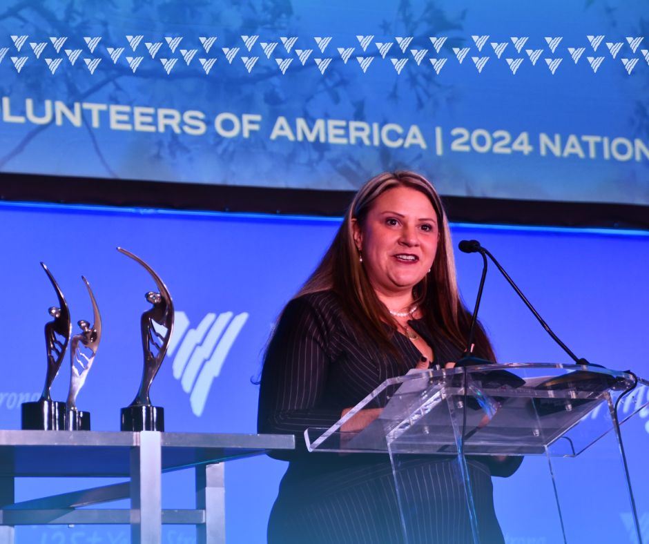 Vol_of_America's tweet image. Today's luncheon was a testament to the transformative power of philanthropy. We extend our deepest gratitude to @HomeDepotFound for sponsoring today’s lunch and for announcing $2.2M of funding that will support our veterans programs. And thank you @lauraevansmedia for emceeing.